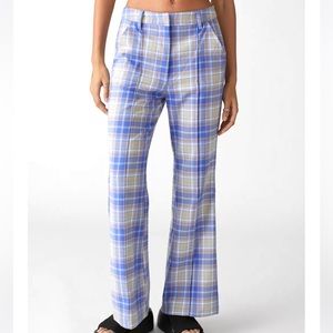 Gently used UO Plaid Flare Trousers